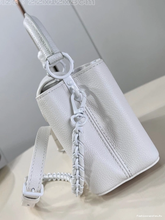 FS CHEAP CAPUCINES VUITTON MINI-22*12*8CM LOUIS 0801